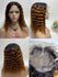 A-39 Ombre 1B/30 Color Curly T Lace Wig 14 Inch
