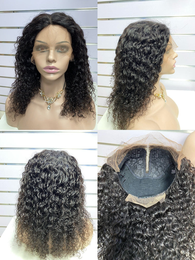 Wigsea ® fornece perucas frontais de renda de cabelo humano 13*4*1" design de renda em T