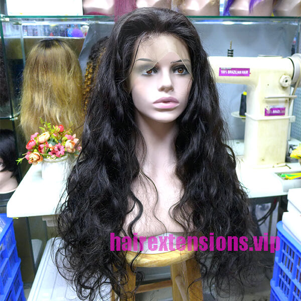 Lace Front Wig Human Hair Body Wave 28 inch High Density