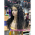 Big Curly Lace Front Wig High Density Black 28 inch