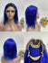 1B/27 Blue Color Lace Wig 