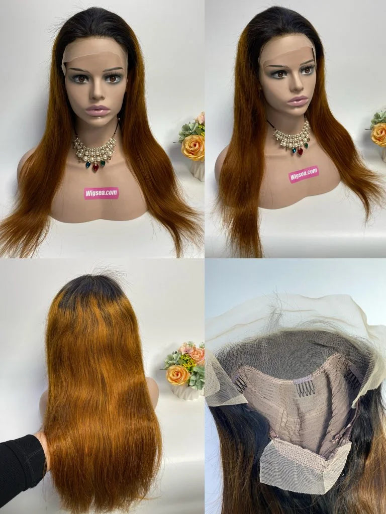 Ombre 1B/30 Color Lace Wig
