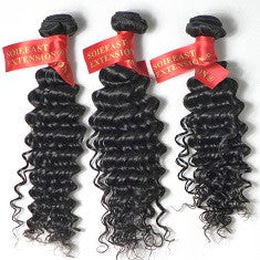 curly human hair extensions 