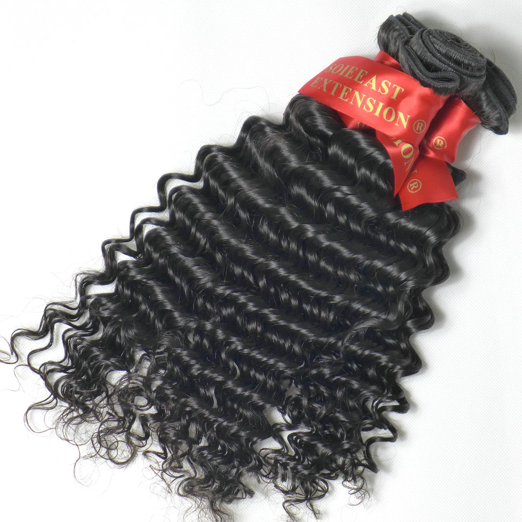 curly human hair extensions 