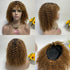 A-118 Fringe Wig Curly Color 1B/30 12 inch